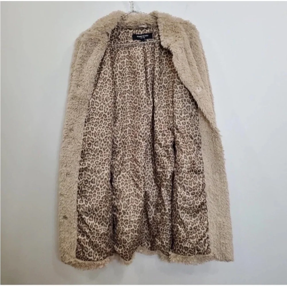 NWT Kenneth Cole Beige Teddy Jacket size 1X - Picture 6 of 11